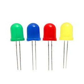 Led Difuso 10mm (Grande) - Verde, Vermelho, Amarelo e Azul